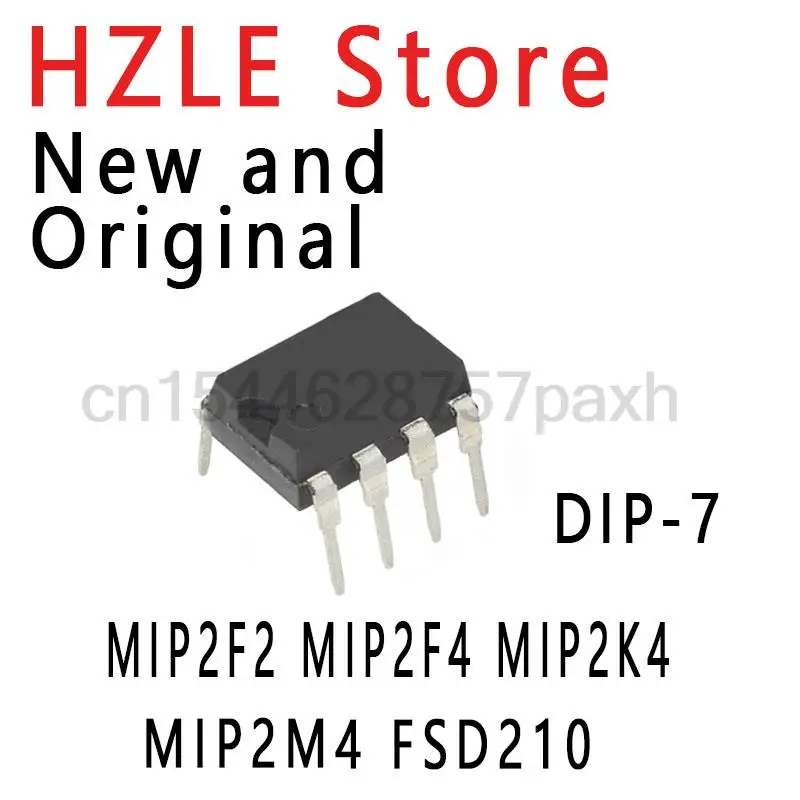 5piece New and Original  DIP-7 RONNY IC MIP2F2 MIP2F4 MIP2K4 MIP2M4 FSD210 R39MF5 VIPER27H AQH3223 A6252M A6059H