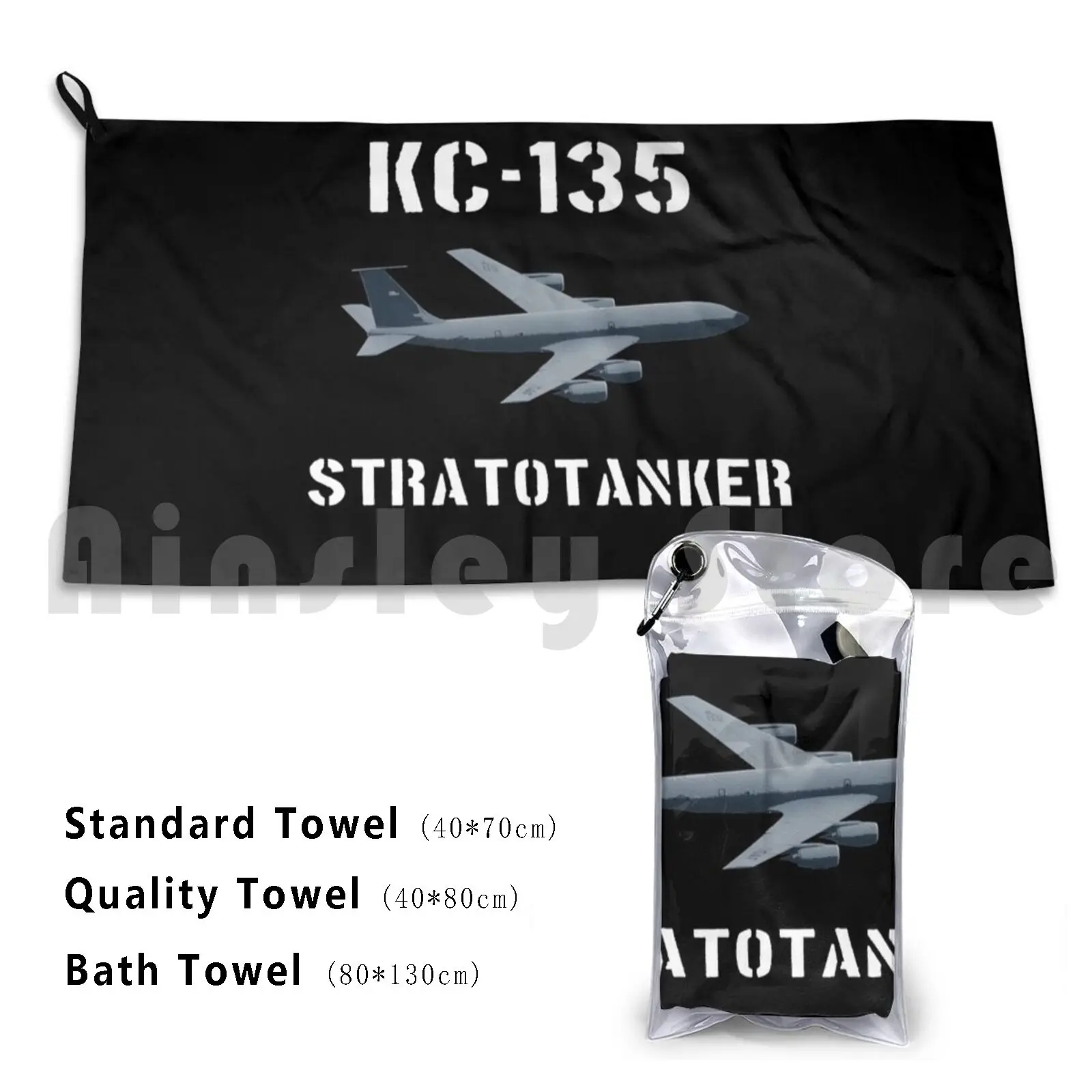 Kc-135 Stratotanker Usaf Tanker Plane Bath Towel Beach Cushion Boeing Kc135 Stratotanker