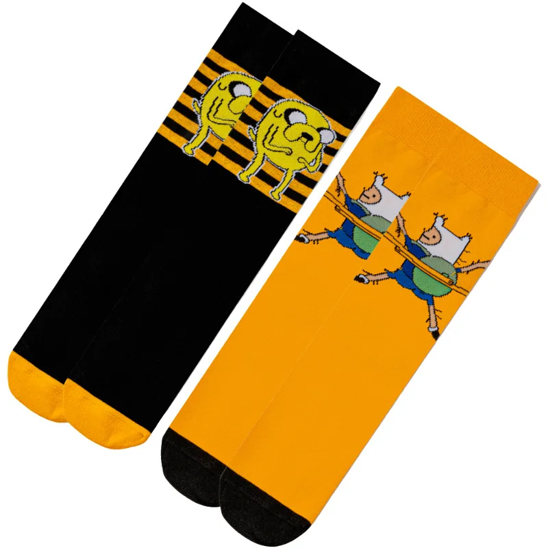 

Cartoon Fantasy Adventure Anime Character Men Fashion Socks Anime Funny Socks Hip Hop Personality Anime Socks Sewing Model