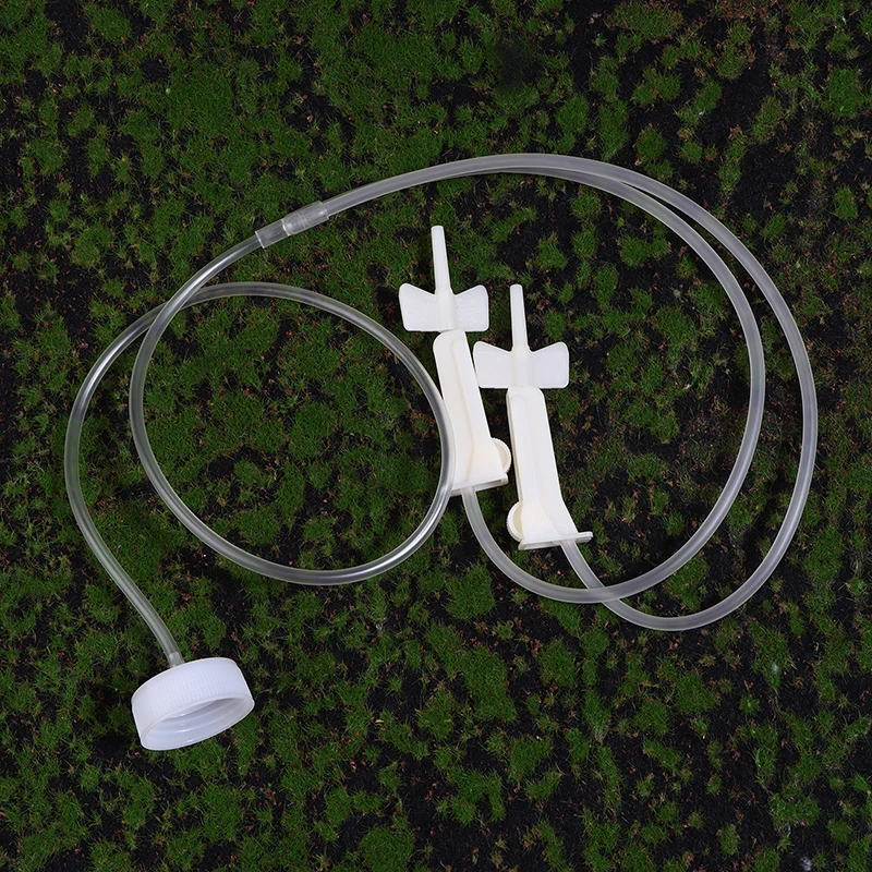 Tree Hanging Infusion Tube 1 to 2 Ways Automatic Watering Device Plant Dripping Arrow Dripper Kit For Garden Farm