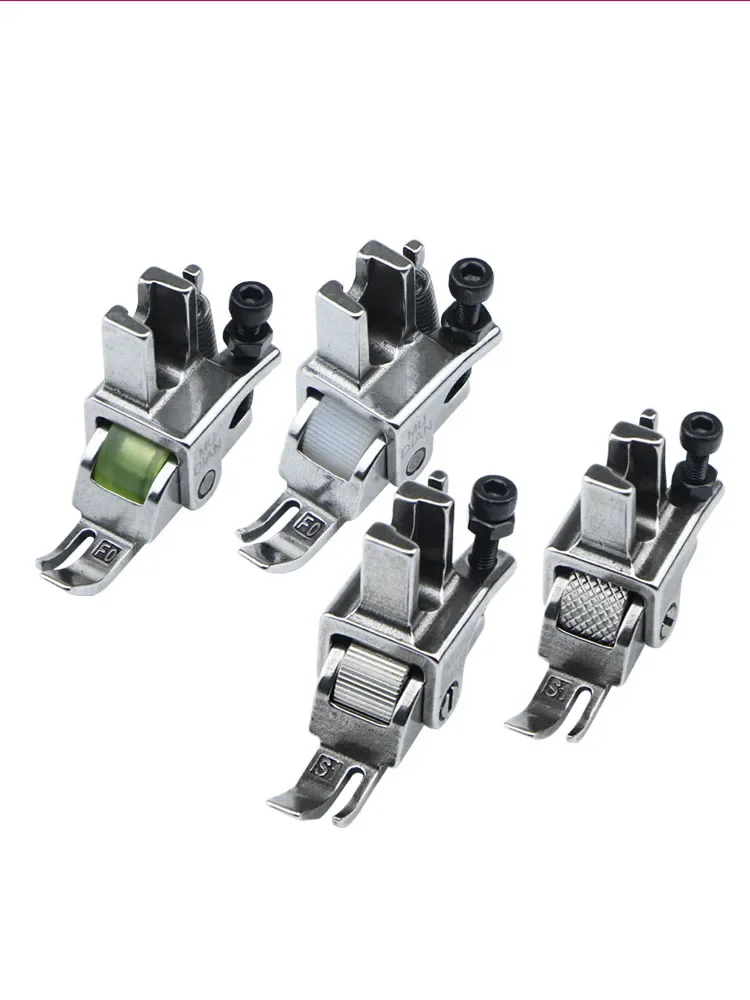 Sewing Machine New Zipper Roller Presser Foot P360 Left Narrow 0.3 Pressure  Line P361 Leather Anti-Wrinkle Wheel