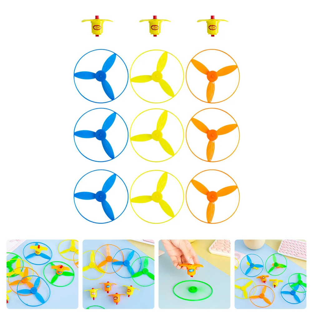 8er-Set kreative fliegende Scheibe, 8 Sets, bunt, für den Außenbereich, für Kinder, Übung, motorische Fähigkeiten, pädagogisches Spielzeug, Werfen