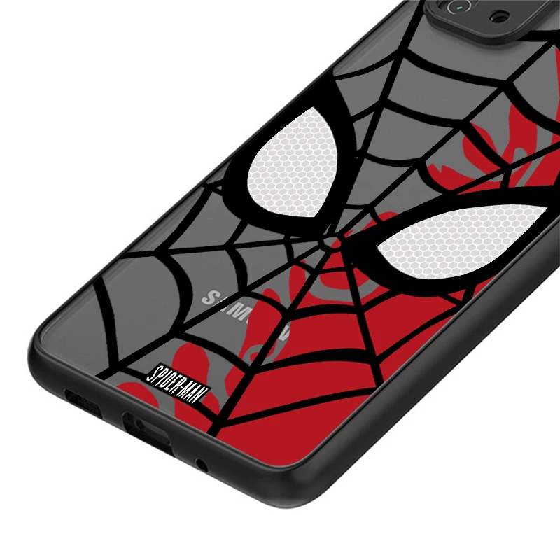 حافظة لهاتف سامسونج جالاكسي S21 FE S21 S20 S24 S10 S22 Plus S9 S23 Ultra S25 من Marvel Spider Man