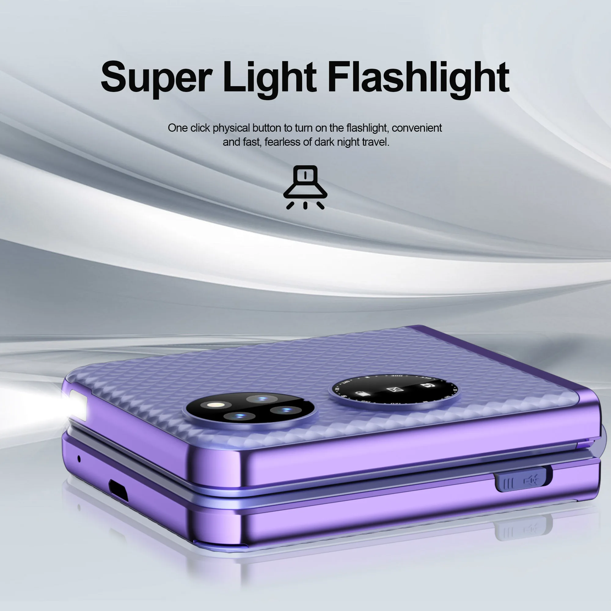 SERVO Pocket S1 Flip Mobile Phone 4 SIM Cards Call Recording Magic Voice Speed Dial Flashlight 2G GSM Foldable Button Cellphones