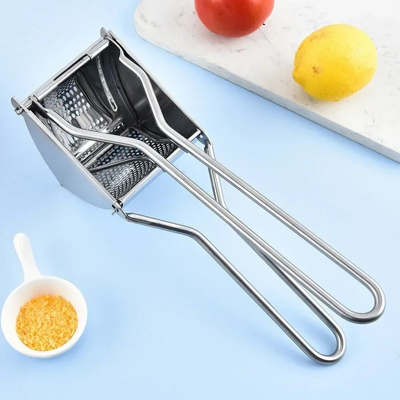 

Potato Ricer Heavy Duty Stainless Steel Masher&Ricer Kitchen Tool Press Mash Perfect Mashed Potatoes Cutter Fruit&Vegetable Tool