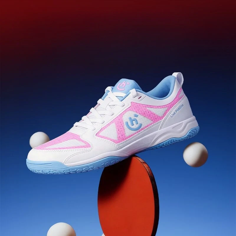 2026 Hot Sale Table Tennis Shoes Comfortable Tennis Shoes Lady Anti-Slip Indoor Court Shoes Women Top Quality Badminton Shoe Man