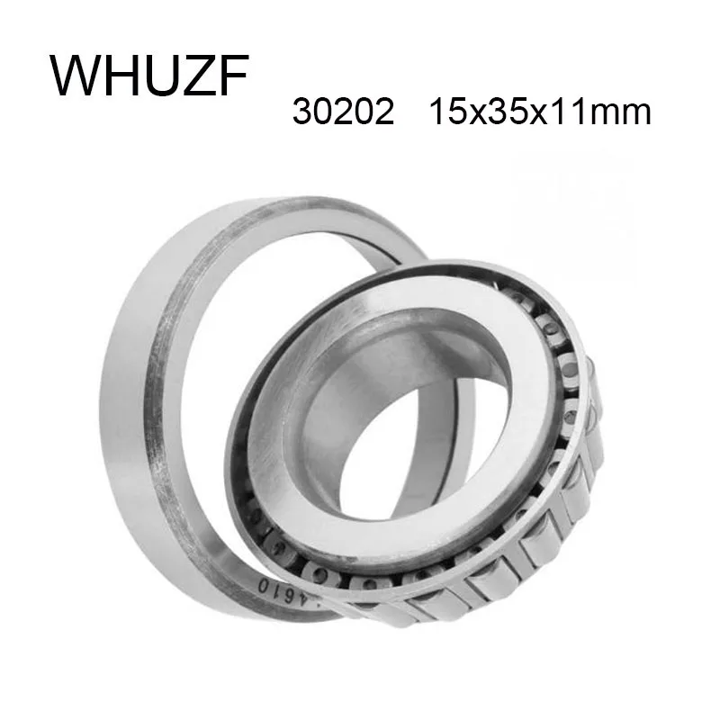 

Free Shipping 1/2pcs 30202 Tapered Roller Bearings 7202E Tapered Bearing 15*35*11 mm Tapered Roller Bearings 30202 7202E