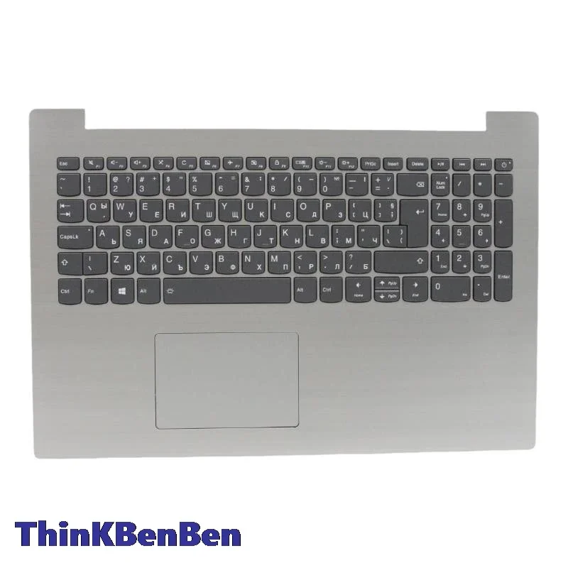 

BG Bulgaria Backlit Keyboard Platinum Grey Upper Case Palmrest Shell Cover For Lenovo Ideapad 330 15 ICH Laptop 5CB0R46878