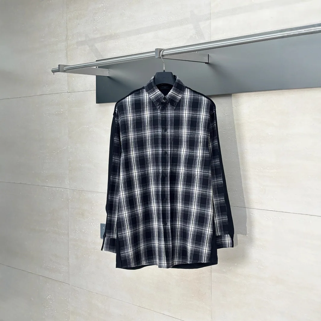 

New autumn and winter coat style logo letter long-sleeved shirts for men and women