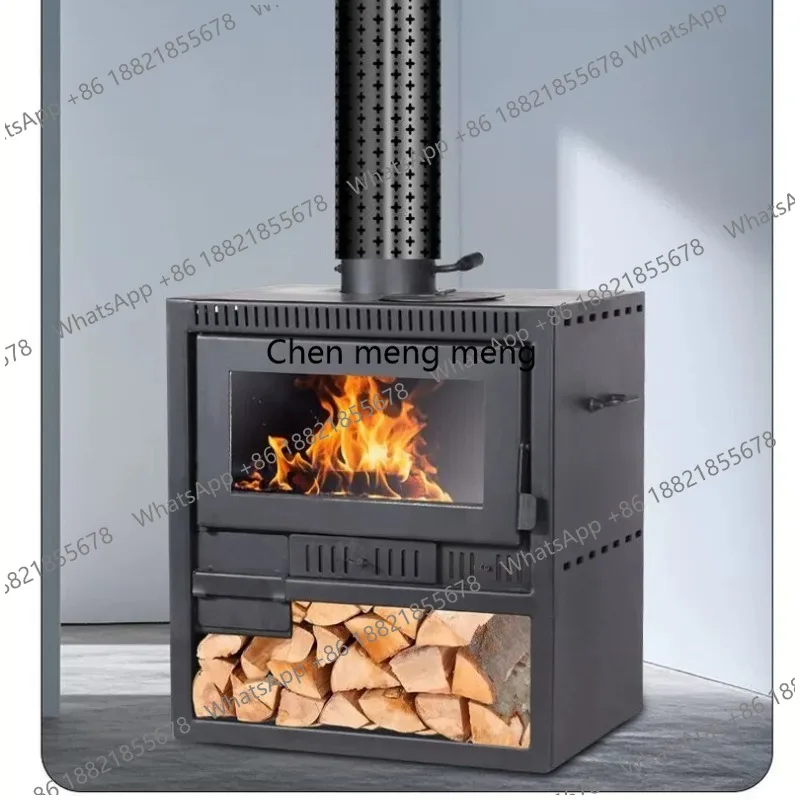 Real fire fireplace Wood-burning wood-burning heating stove, domestic indoor, wood-burning European-style oven