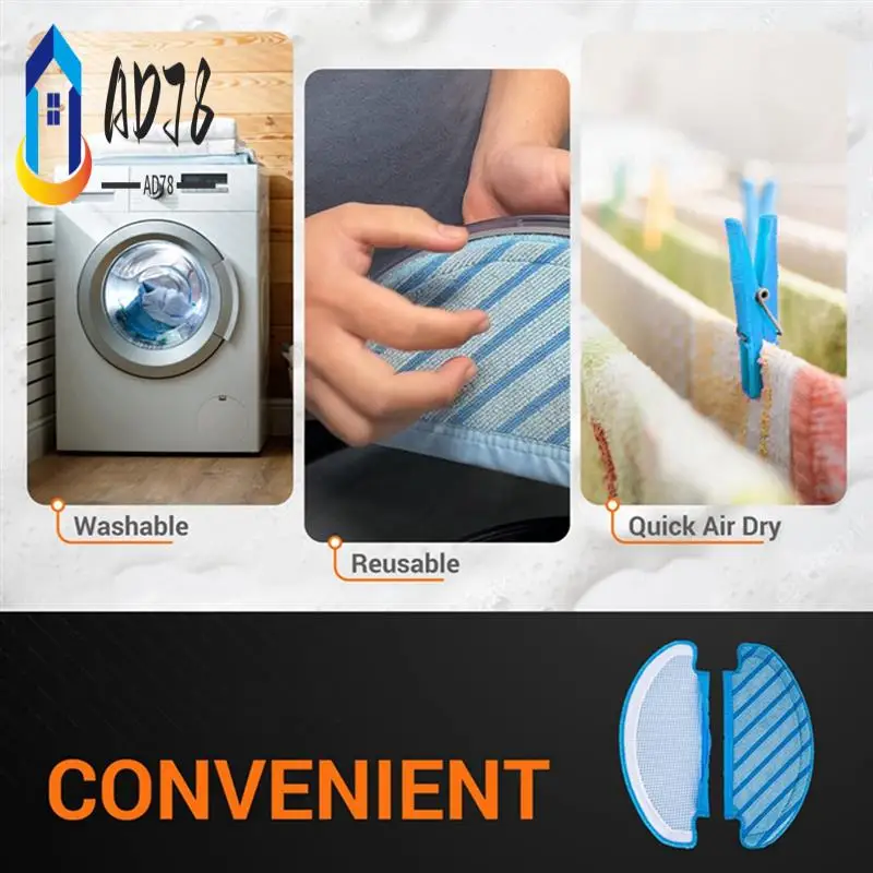 

AD78-HEPA-фильтр, основная боковая щетка, ткань для швабры для ECOVACS Deebot T9 AIVI T8 AIVI N8 Pro 920 950, запасные части для пылесоса