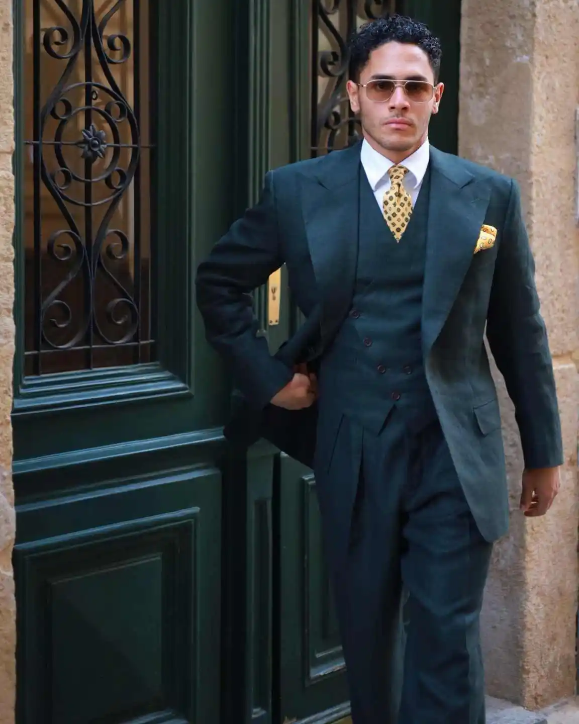 Costume de mariage pour hommes, costumes d'affaires d'hiver, sur mesure, 3 pièces, manteau, gilet, pantalon, fête, chanteur, marié, taille de smoking personnalisée