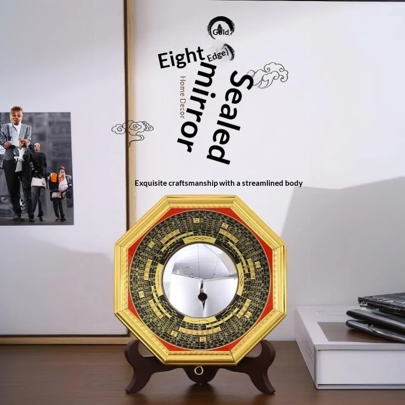 Authentic Traditional Chinese Feng Shui Bagua Mirror Attract Good Luck Blessing Home Decor for New House Owners