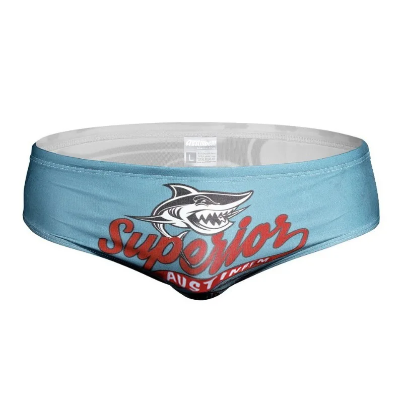2025 الملاكم سراويل للسباحة الرجال سراويل للسباحة الرجال ملخصات القرش نمط السراويل D250