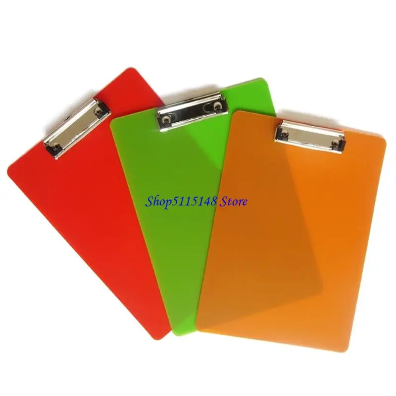 F3MA 2 PCS Tài liệu Clipboard Nho nhỏ Viết bảng Nhựa