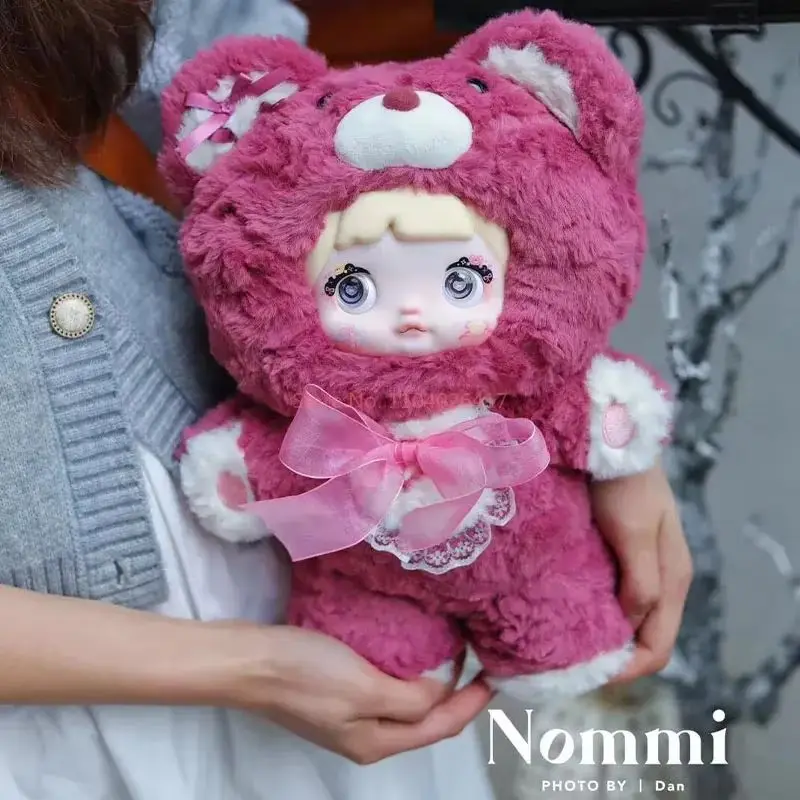 

Аутентичная серия медведей Nommi Goodnight, 400% 35 см, большая глухая коробка, модная игровая кукла для девочек, праздничный подарок, коллекция украшений для рабочего стола