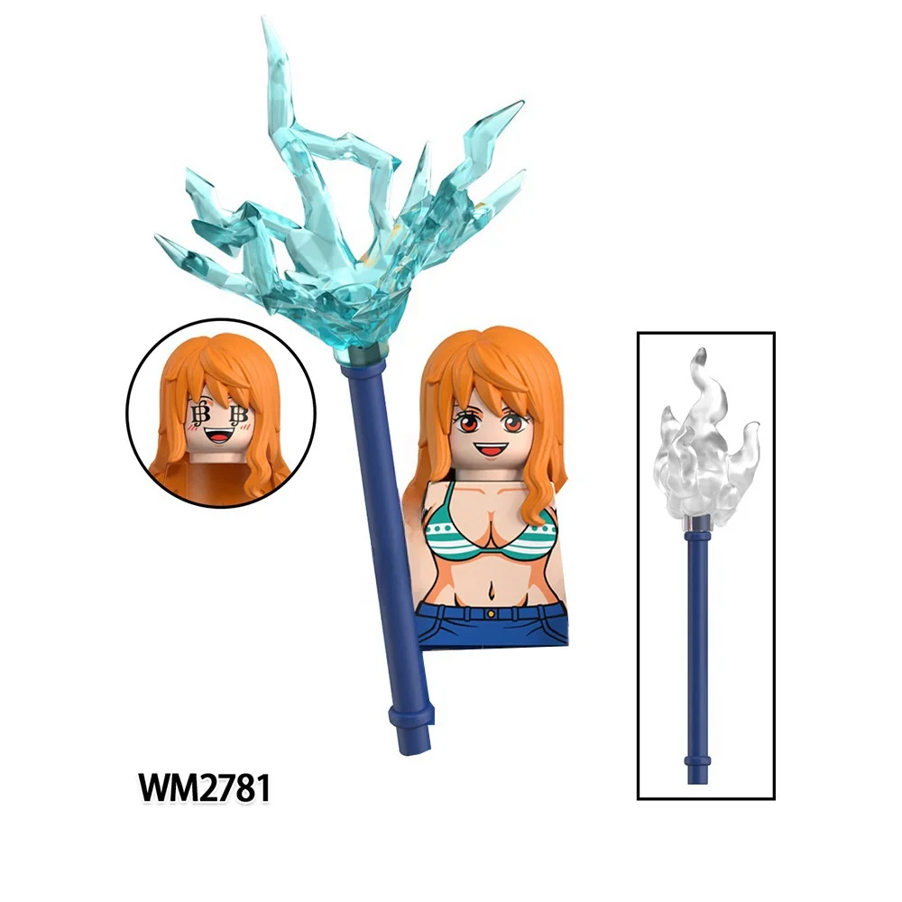 New Hot Sale Blocks Japanese Anime Figs Cartoon TV Bricks Dolls Mini Action Toy WM6193 Figura Building Blocks Kids Model Gift