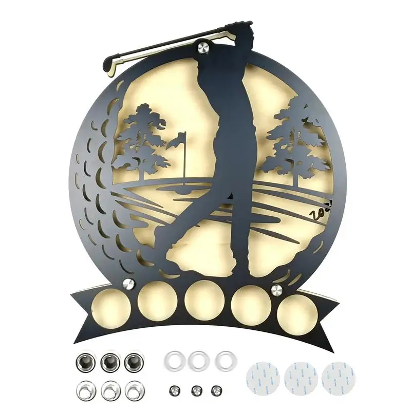 

Metal Golf Wall Art Golf Wall Silhouette Home Decoration Housewarming Gift Party Ornament For Home Decor Art Silhouette