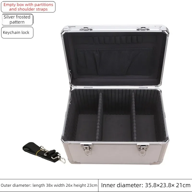 Aluminum Alloy Frame Tool Box Storage Instrument Photography Equipment Handheld Shock Resistant Maintenance Case