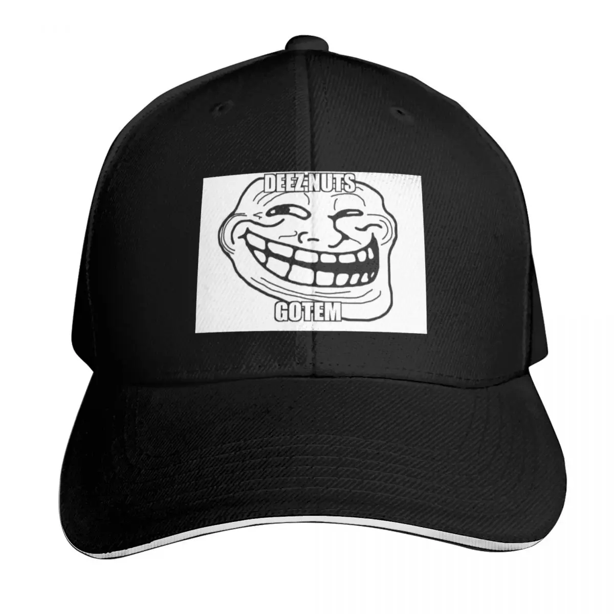 Deez Nuts Baseball Cap Sun Protection UPF 50+ Breathable Mesh Back Adjustable Buckle Closure