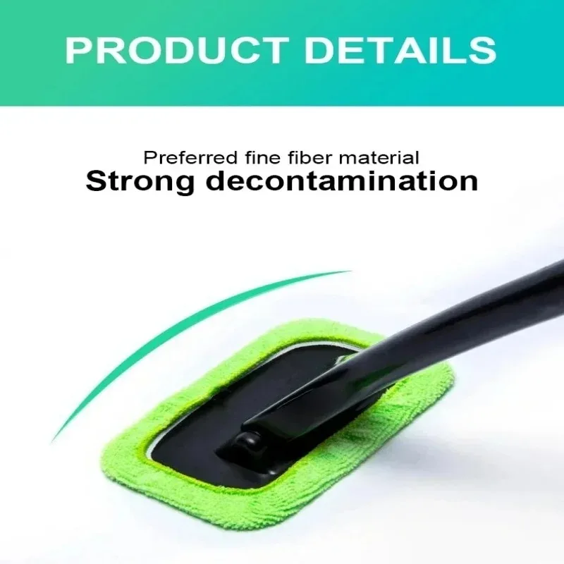 Car Front Windshield Defogging Brush Dust Removal Car Cleaning Tool Long handle Household Glass Clean Brushes