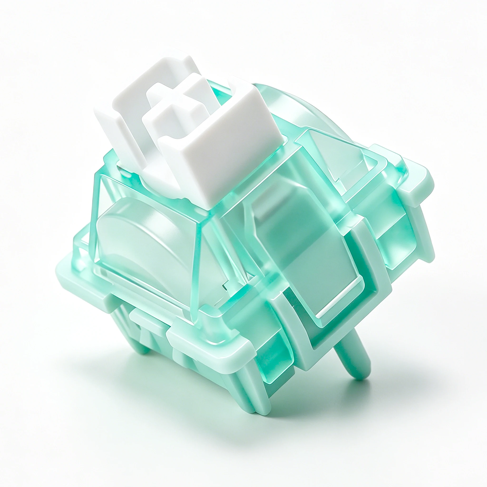 KBDiy Magnetischer Jade Pro Schalter 32gf HIFI Cremige RGB-Schalter Hall-Effekt RT0.001mm für 75% Magnetische Tastatur Gaming POM PC PA66 – Detail 4