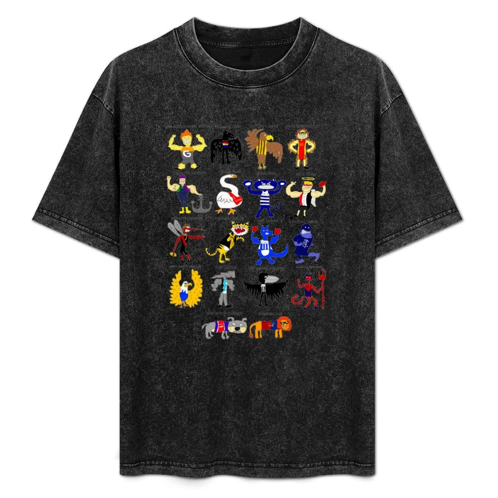 T-Shirt Afl Disegnata In Modo Non Accattivante, Con Motivo Stampato Alla Moda-image