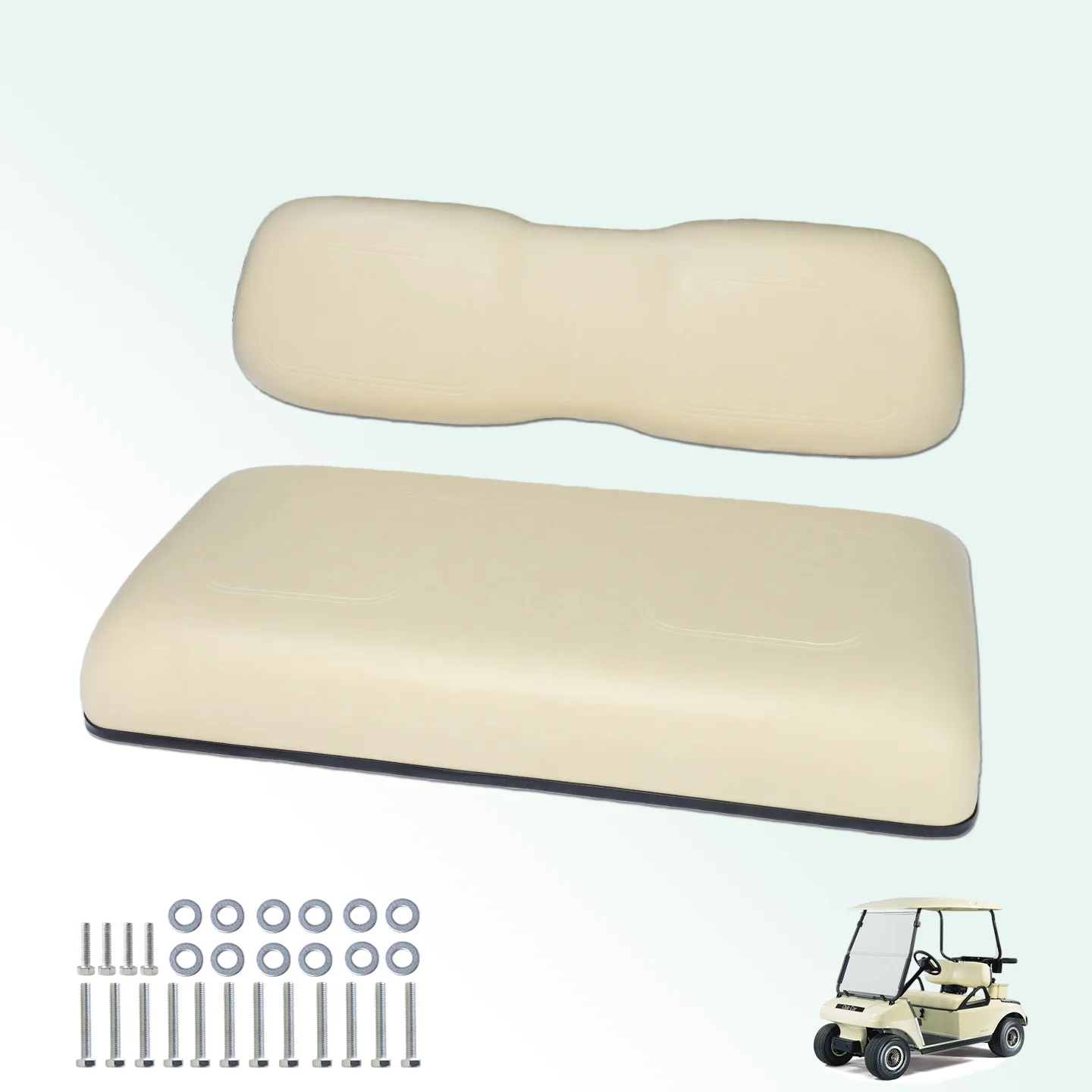 Golf Cart Accessories Club Car DS Electric Golf Cart Rear Seat Cushion Backrest Replacement 102060501 102174201