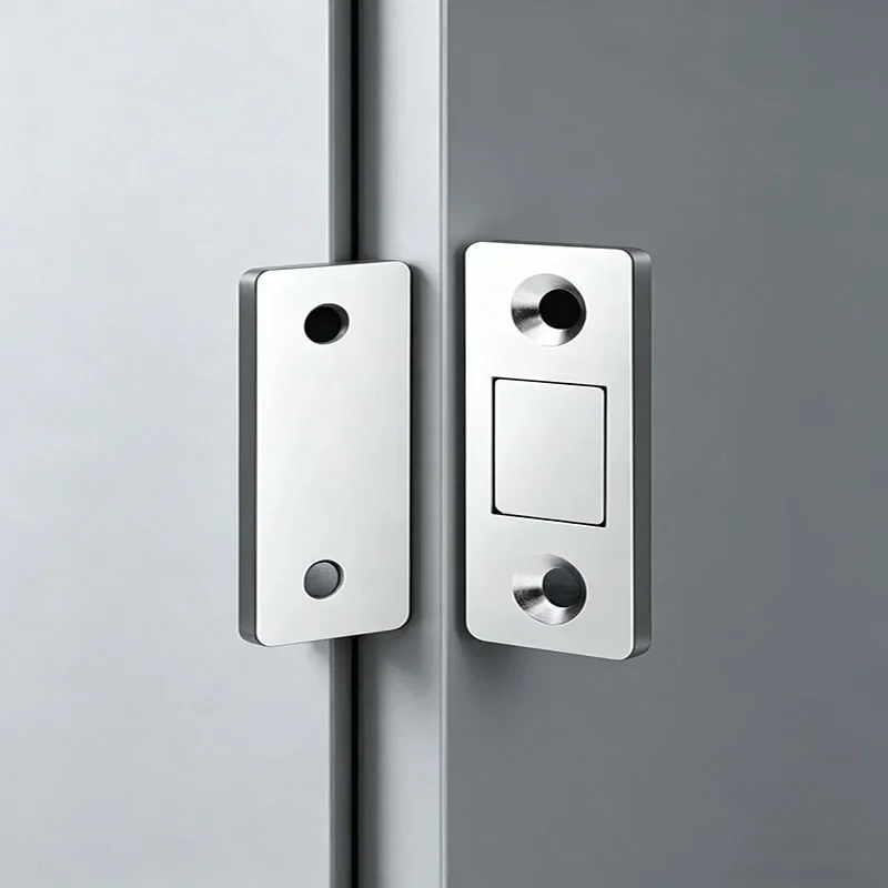 Ultra Thin Cabinet Magnetic Catch Adhesive Drawer Magnet Catch for Kitchen Closet Door Closing Magnetic Door Catch Closer