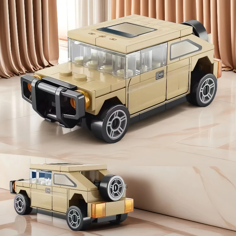 Brinquedos de bloco de construção de modelo de veículo super off-road, corpo totalmente interativo, modelo de coleção de veículos off-road, o melhor aniversário g