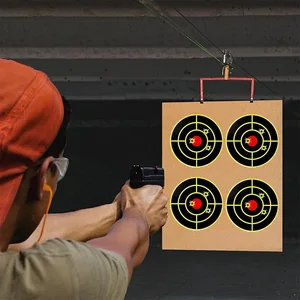 Self-adhesive stickers, target paste, splash paper, amplifier, reactivity, splatter, practice, 1 roll, 100, 200pcs 10 Main Sales Ammunition - №3