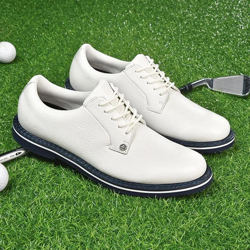 

2026 New Fashion White Golf Shoes for Men Comfortable Durable Casual Golf Sneakers Athletic Sport Footwear