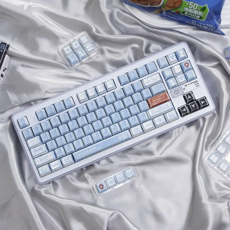 High aesthetic DIY five sided thermal sublimation compatible mechanical keyboard 60-108