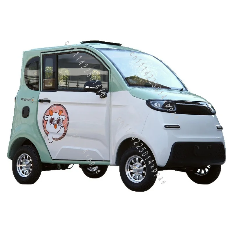 Four-wheel Electric Vehicle Heating and Air Conditioning Closed Battery