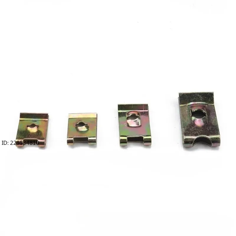 U-shaped reed nut fastener 65 manganese steel colored zinc plated U-shaped clip nut
