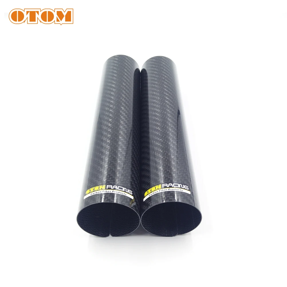 OTOM Motorcycle 54-60MM Front Fork Guard Carbon Fiber Adjustable Protection Cover Universal For KTM CRF YZF WR KXF SXF Dirt Bike - Image 4