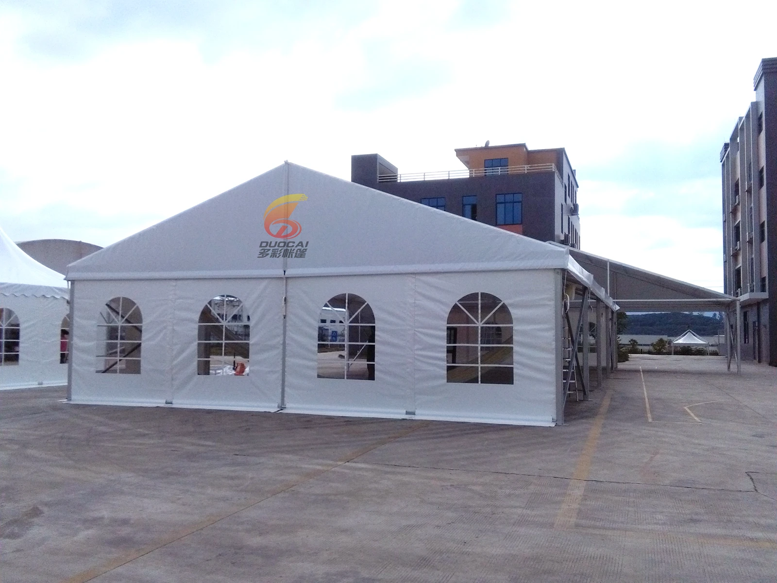 Wholesale 20Mx30M & 40Mx60M Outdoor Party Tent PVC Waterproof Canopy for Church Wedding Trade Show & Warehouse Events