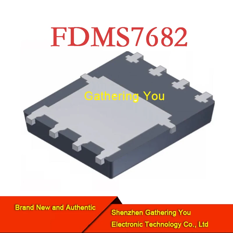 FDMS7682 Power-56-8  MOSFET 30V/20V N-Channel PowerTrench MOSFET Brand New Authentic