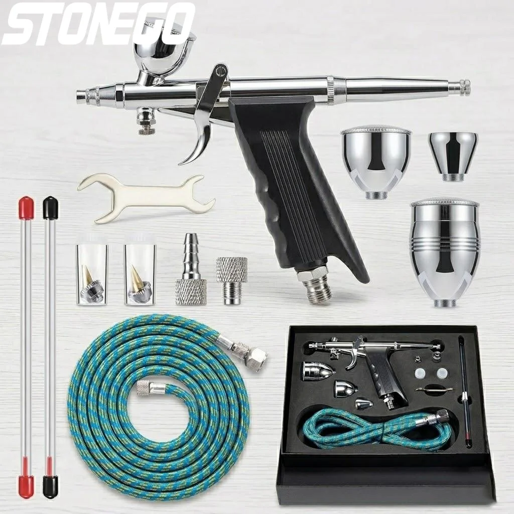 professional-double-action-airbrush-kit-03mm-05mm-08mm-needles-2cc-5cc-13cc-paint-cups-for-nail-art-cake-decorating-tattoo