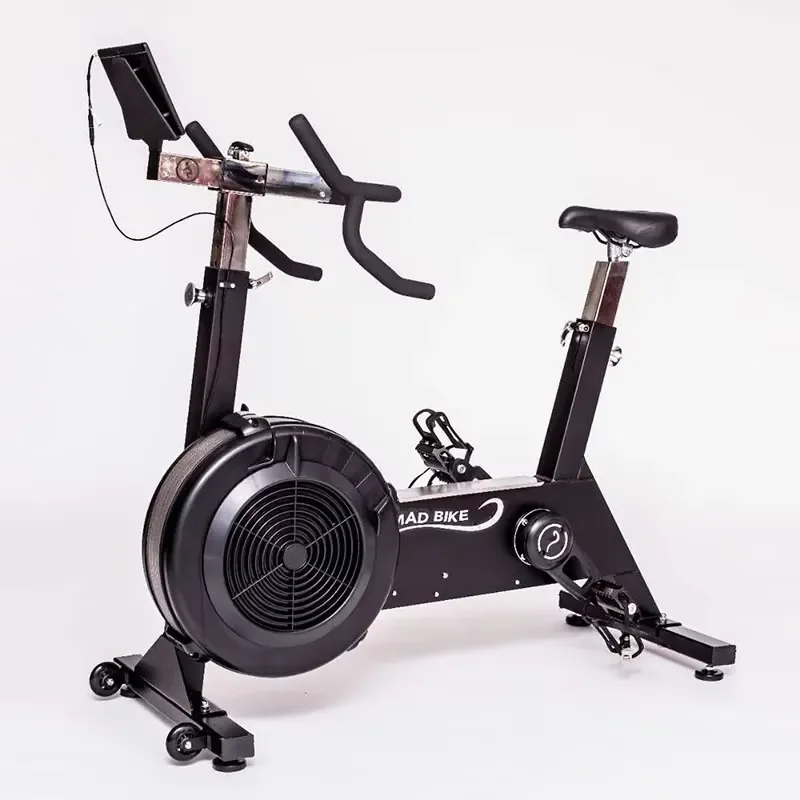 2024 New Commercial Gym Fan Spinning Bike Home Use Cardio Training Workout Exercise Bike With Fan