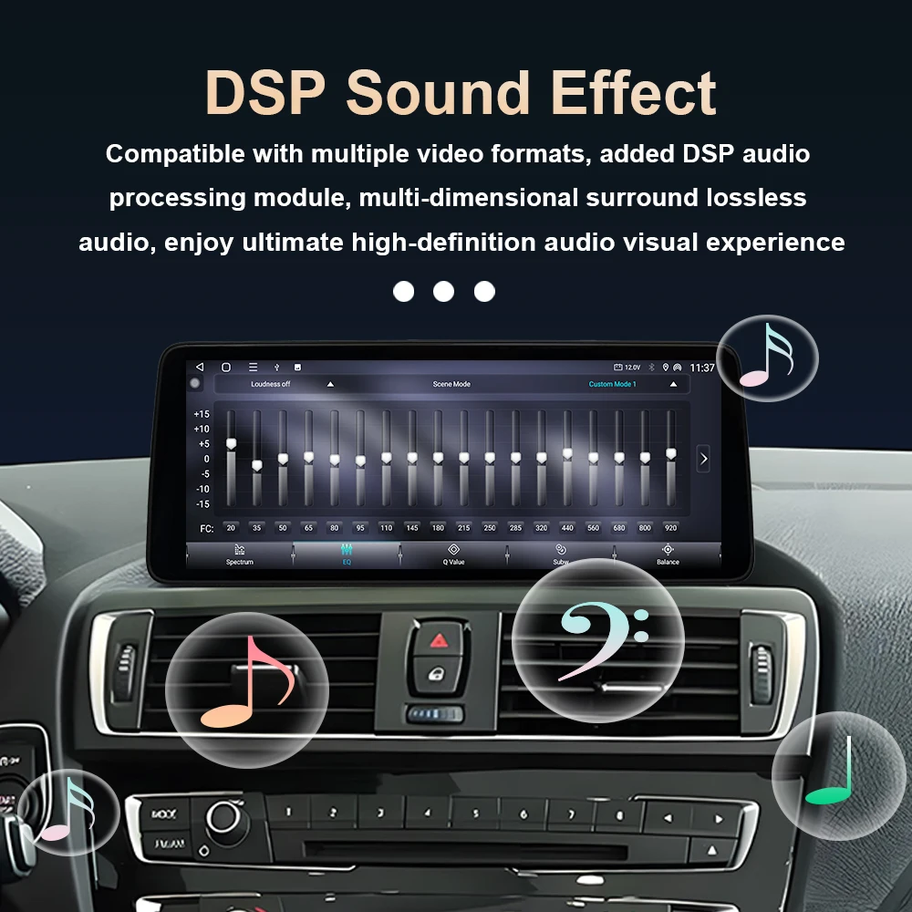 2400*900P 12.3' Ultra-Thin Android 16 for BMW Serie 3 E90 E91 E92 2004-2012 Car Radio Video Multimedia Player Wireless Carplay