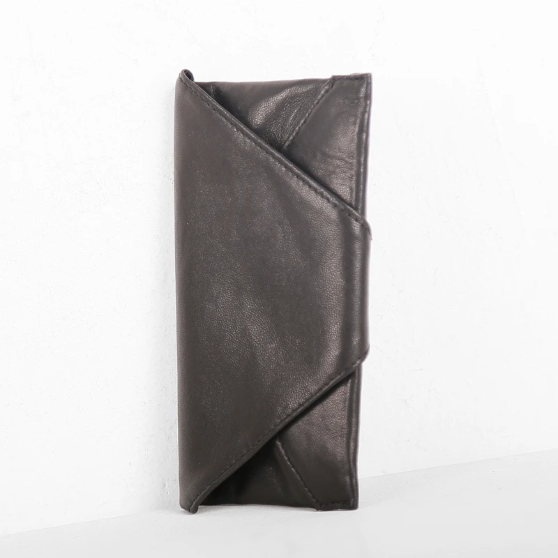 Storage Cell Phone Wallet Sheepskin Leather High Quality Long Wallet Casual Passport Bag