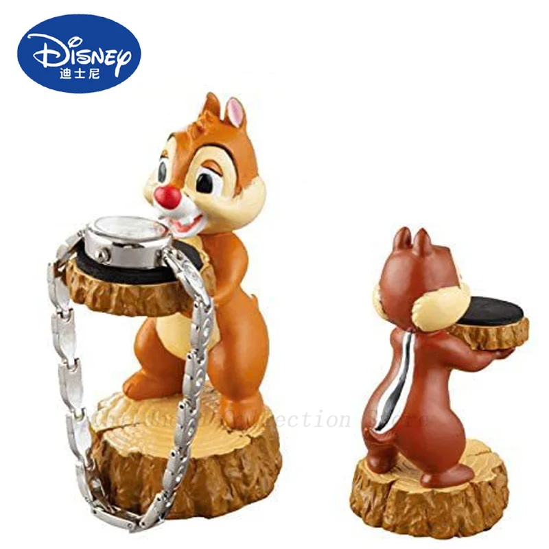 Disney Chip And Dale Action Figure Toy Anime Squirrel Watch Stand Xbox Ps4 Ps5 Handle Gaming Controller Phone Holder Stand Gifts