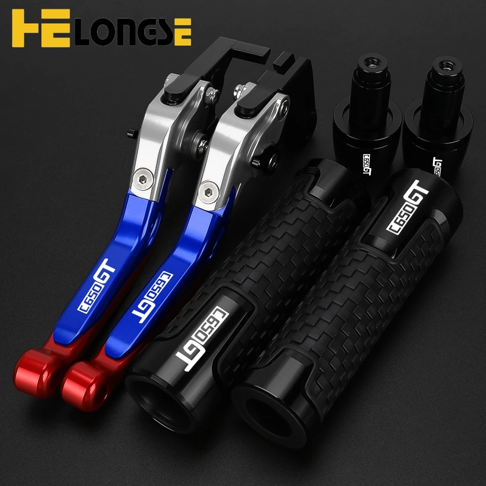 

For BMW C650GT C650 C 650 GT 2011-2017 2016 2015 Motorcycle Accessories Adjustable Brake Clutch Levers Handlebar Hand Grips End