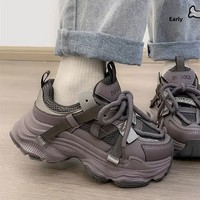 Fall Hot Sale Of The Season Trendy Breathable Mesh Women's Casual Shoes Comfortable Sporty Dad Sneakers Foot Show Rubber Sole Sl