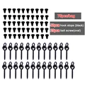 Oval Screw  N  Black