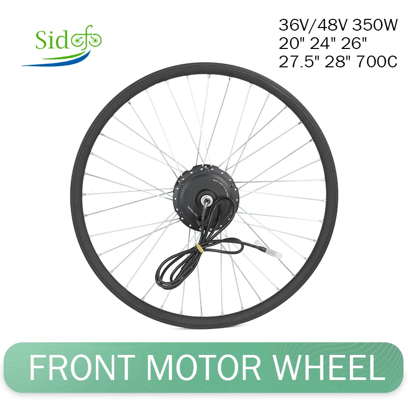 36V-48V 350W Front Motor Wheel Ebike Conversion Kit 20