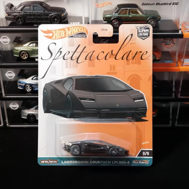 

Hot Wheels Car Culture Premium Italy Exotic FPY86 LAMBORGHINI COUNTACH LPI 800-4 1/64 Vehicle Die-Cast Model Car Collectible Toy