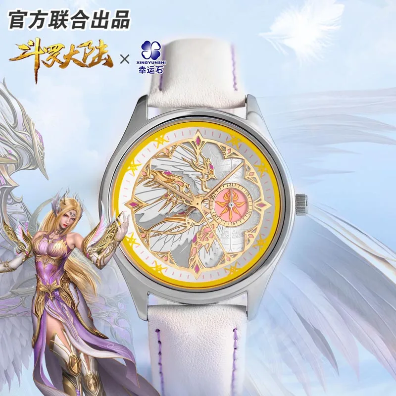 The Land Of Warriors Douluo Continent Anime Qian Renxue Snow Angel Watch Tang San Xiao Wu Shrek Action figure Gift