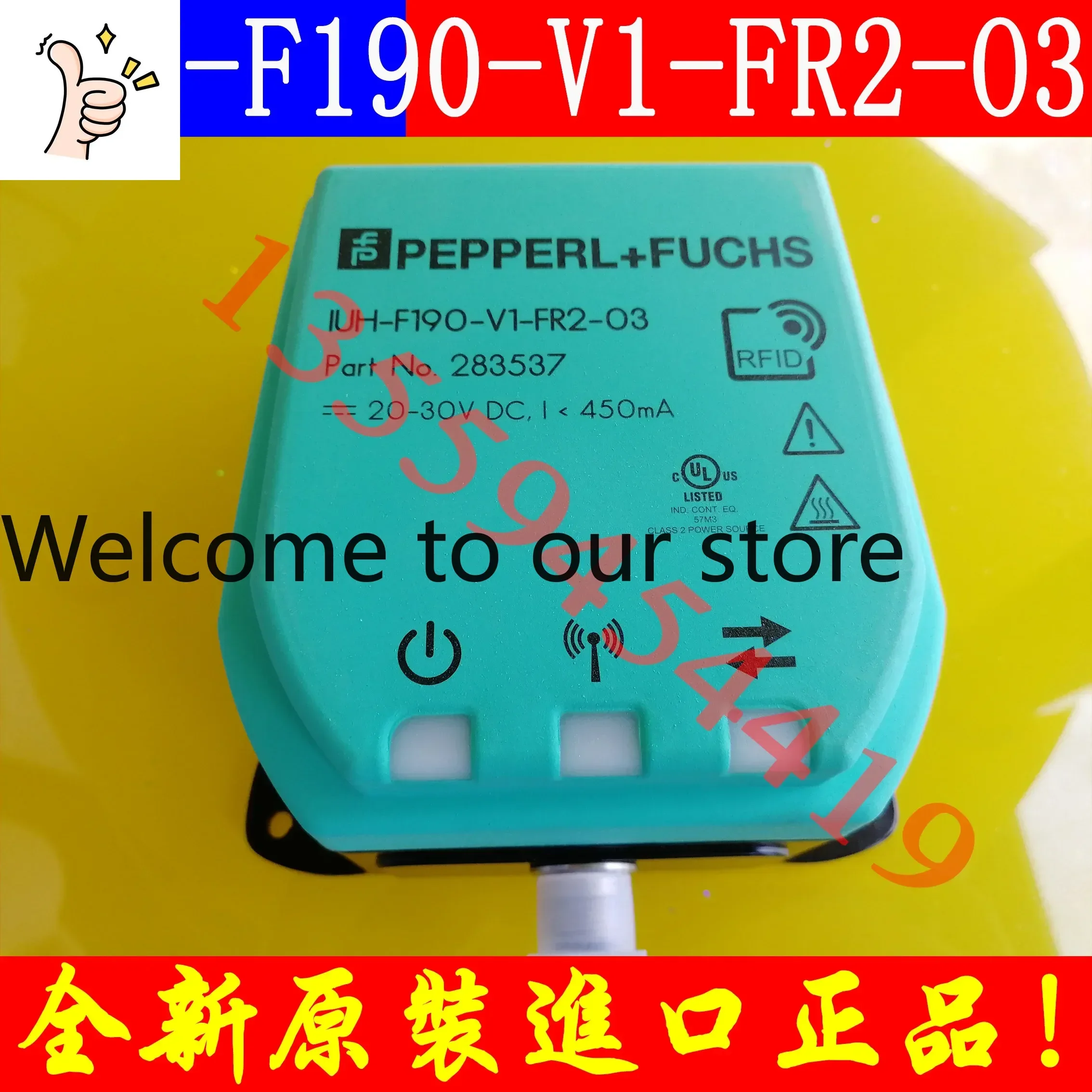 2026.4 P+F Read-write Head IUH-F190-V1-FR2-03 Spot Original Genuine Package Negotiation 20-30VDC